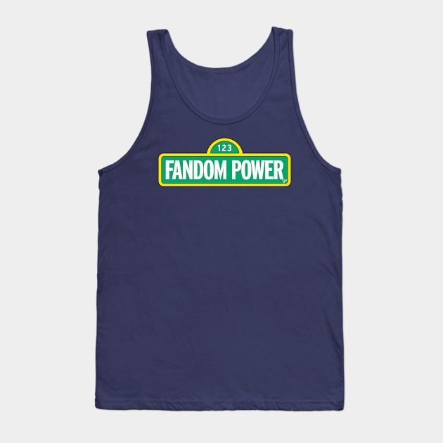 Fandom Power (Sunny Days) Tank Top by Fandom Power Podcast Merch Shop